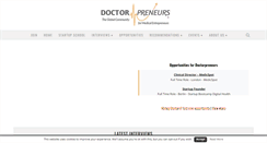 Desktop Screenshot of doctorpreneurs.com